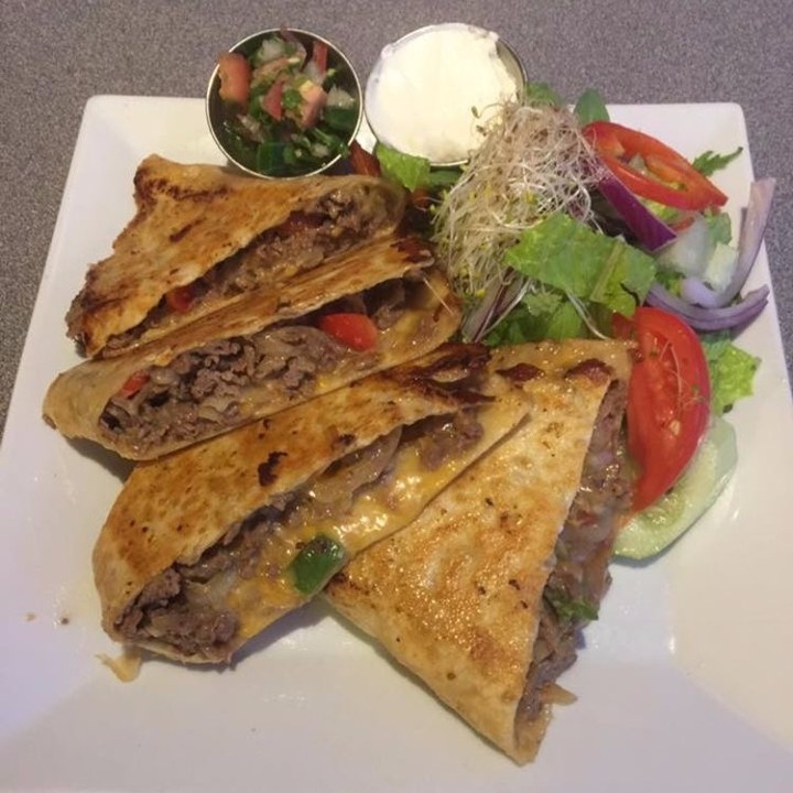 BEEF QUESADILLA