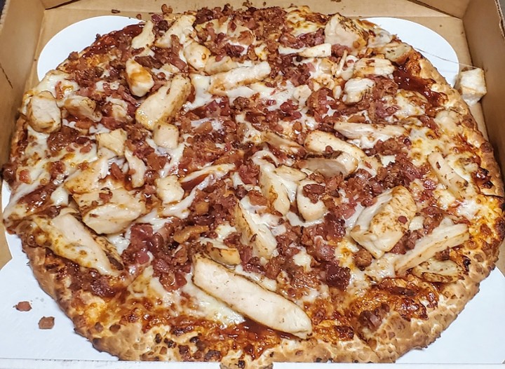 12" Med.  BBQ Chicken Pizza