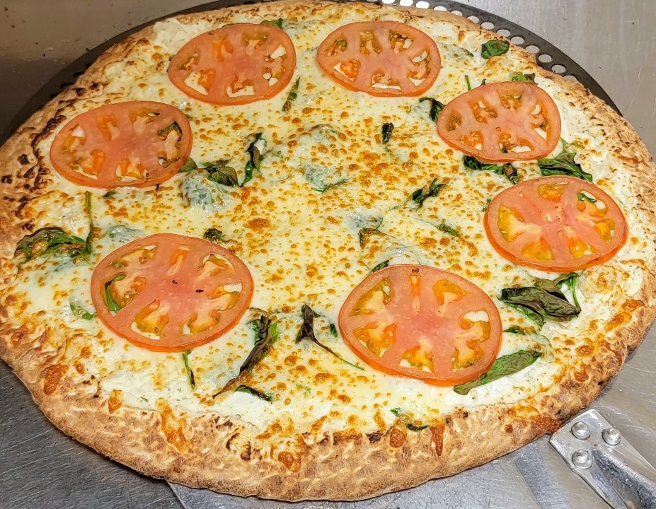 14" LG White Pizza