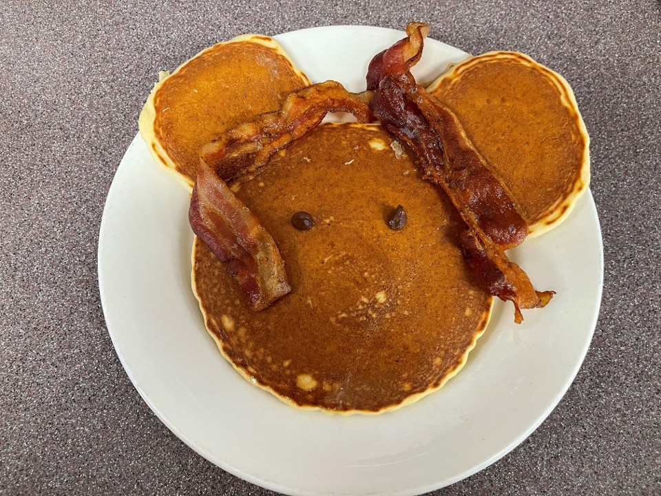 Mickey Pancake & Meat