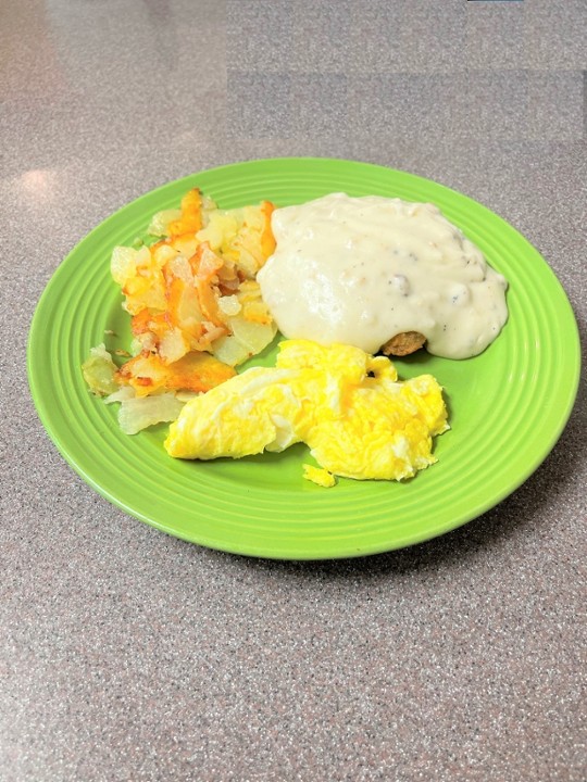 Country Fried Steak & Eggs