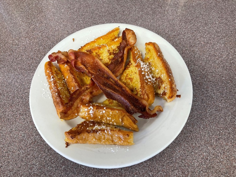Kids French Toast & Meat