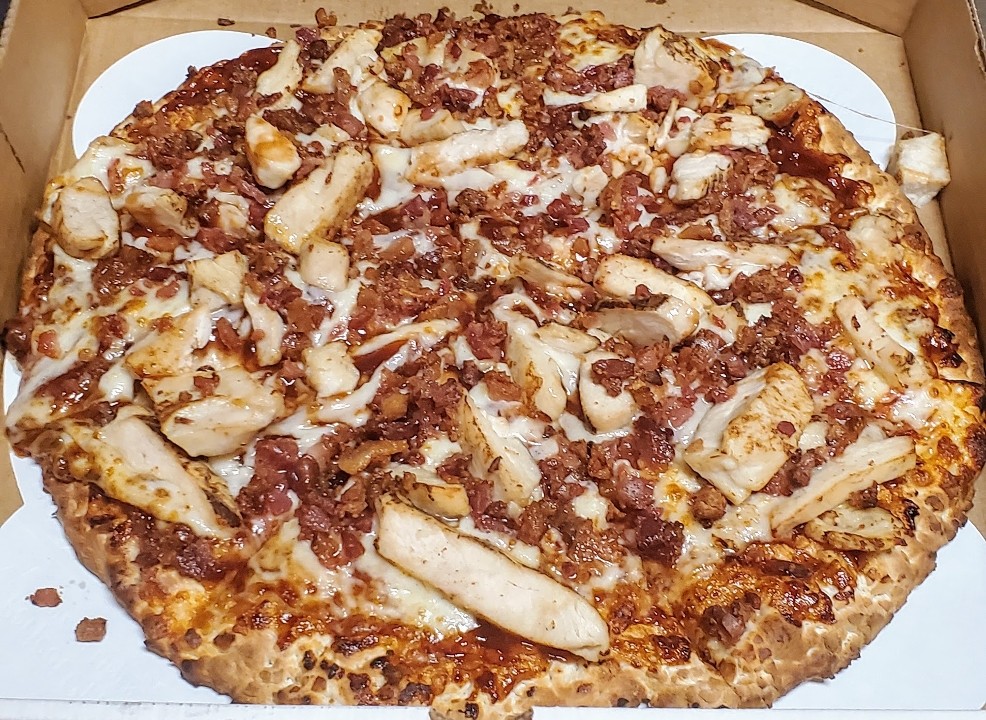 12" Med.  BBQ Chicken Pizza