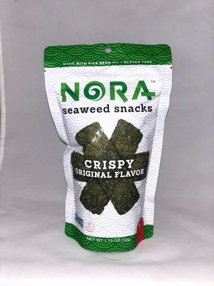 Nora Crispy Seaweed Snacks (Gluten Free)