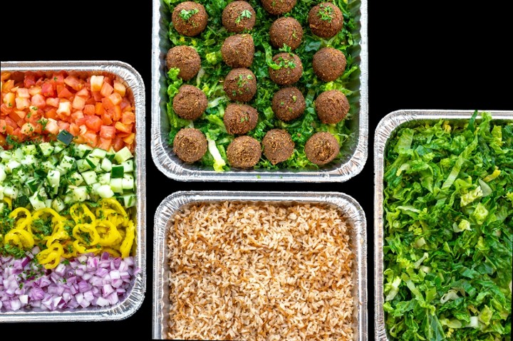 Falafel with Cinnamon RIce