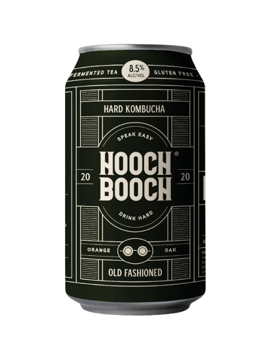 Hooch Booch Hard Kombucha Old Fashioned