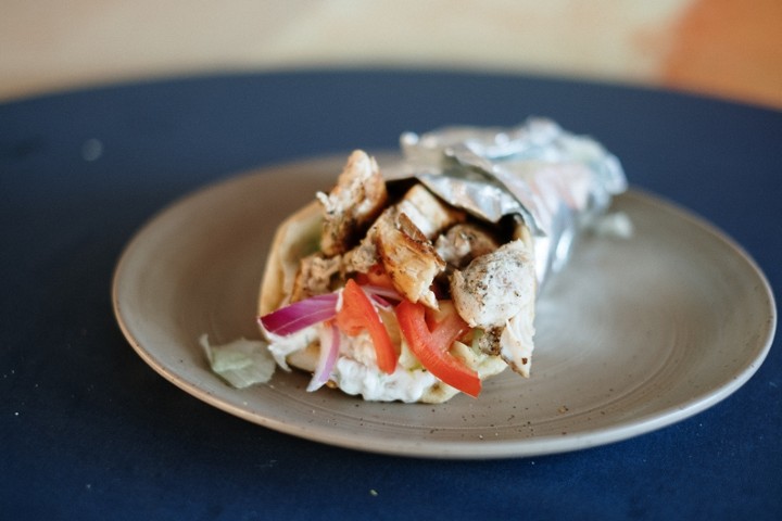 Chicken Souvlaki Wrap