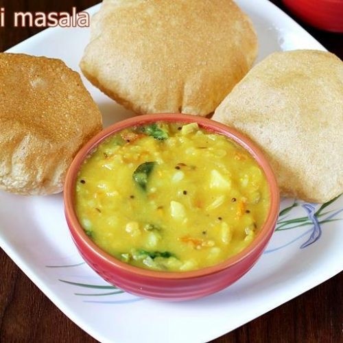 Poori Bhaji (Potato Curry)