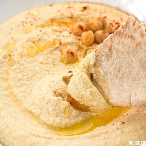 Hummus with pita