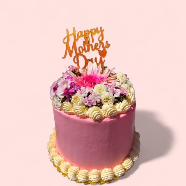 Mothers Day Floral Cake