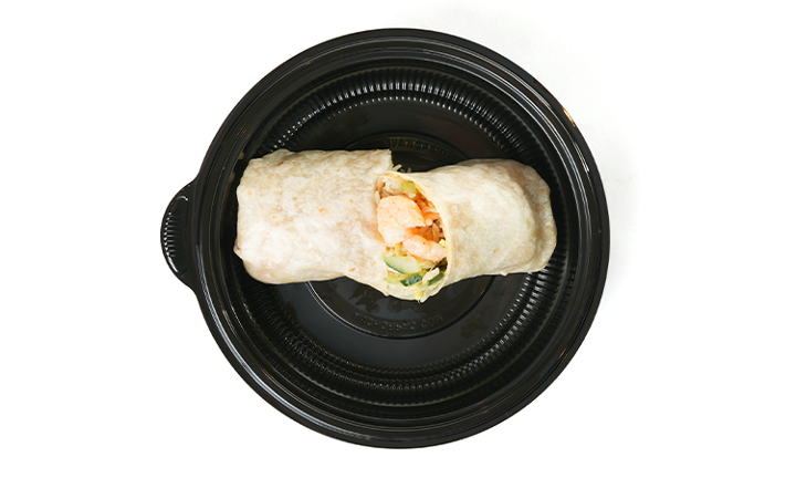 Shrimp Teriyaki Wrap