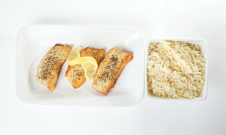 Lemon & Pepper Halibut