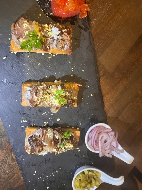 Liver Mousse Toast