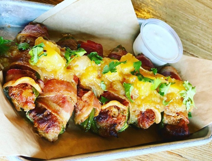 BACON WRAPPED JALAPENOS