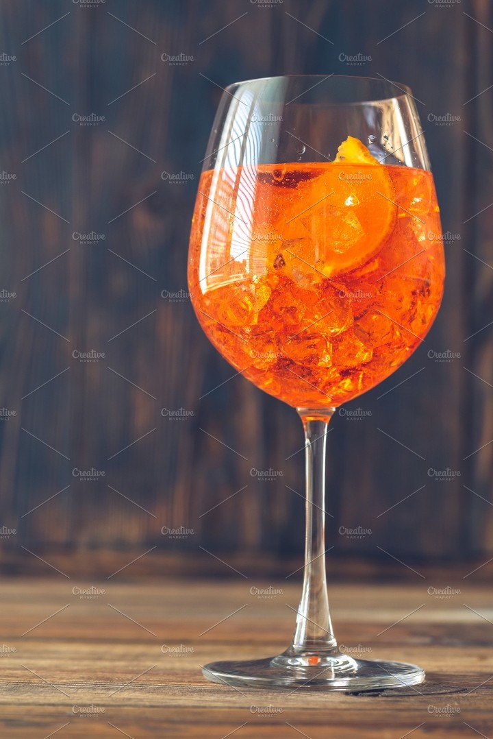 Aperol spritz (for 2 cocktails)