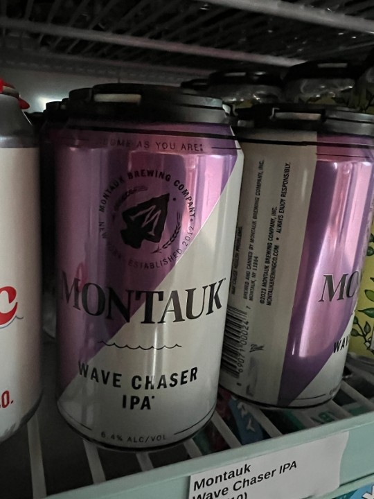 Montauk Wave Chaser IPA 4/pk 12-oz cans