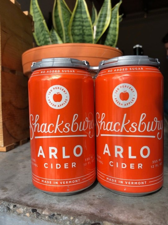 Shacksbury Arlo 4/pk 12-oz Cans
