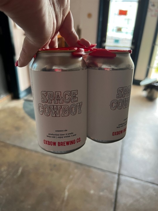 Oxbow Space Cowboy Saison 6/pk 12-oz cans