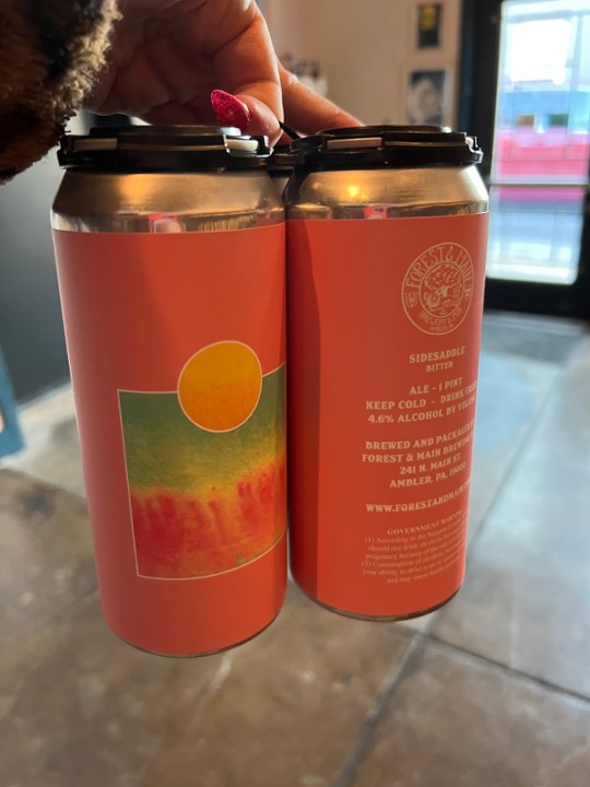 Forest & Main Side Saddle Pub Ale 4/pk 16-oz Cans
