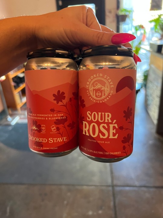 Crooked Stave Sour Rose 4/pk 12-oz cans