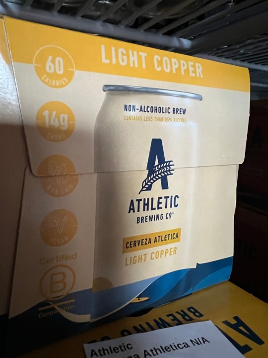 Athletic Cerveza Athletica N/A Lager 6/pk 12-oz cans