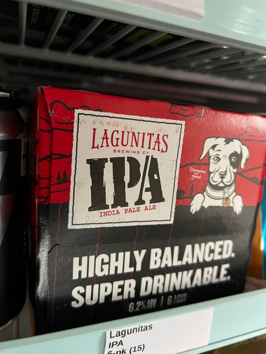 Lagunitas IPA 6/pk 12-oz cans