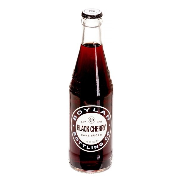 Boylan Black Cherry Soda - Bottle