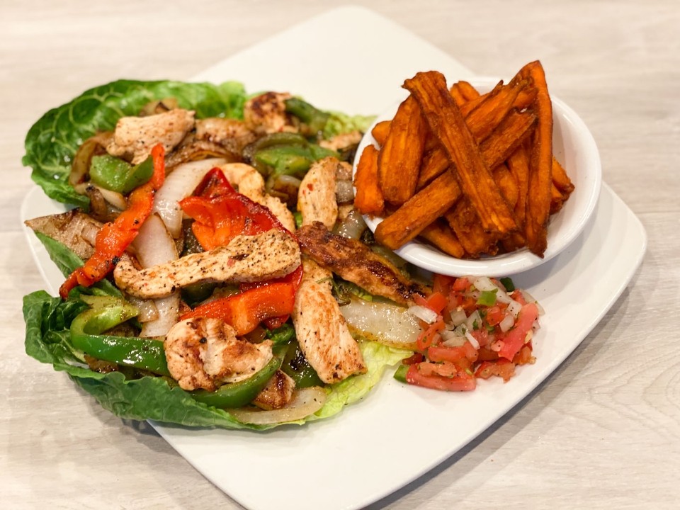 GRILLED CHICKEN LETTUCE WRAPS