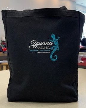 Iguana Wana Tote Bag