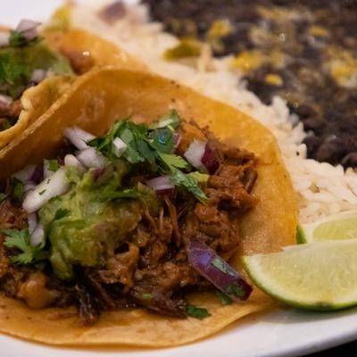 CARNITAS TACO PLATE