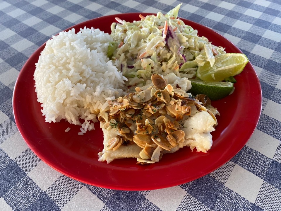 Fish & Rice Plate