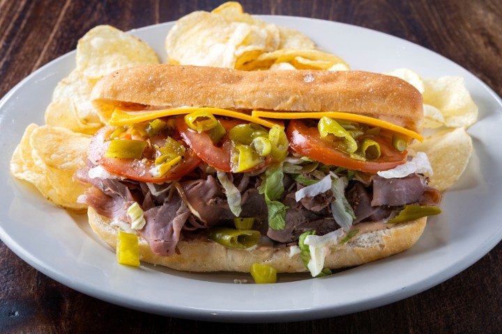 Roast Beef & Cheddar Hero