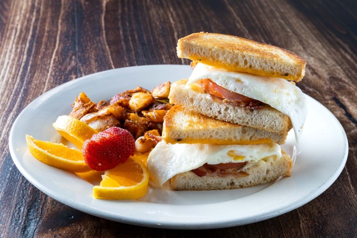 Boston Style Bacon & Egg Sandwich