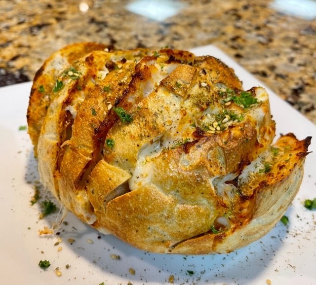 Mediterranean Garlic Bread