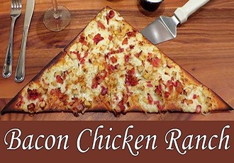 Bacon Chicken Ranch Flatbread