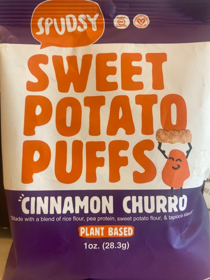 Sweet Potato Puffs Churro