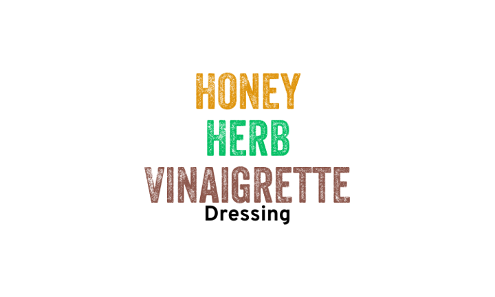Honey Herb Vinaigrette Dressing