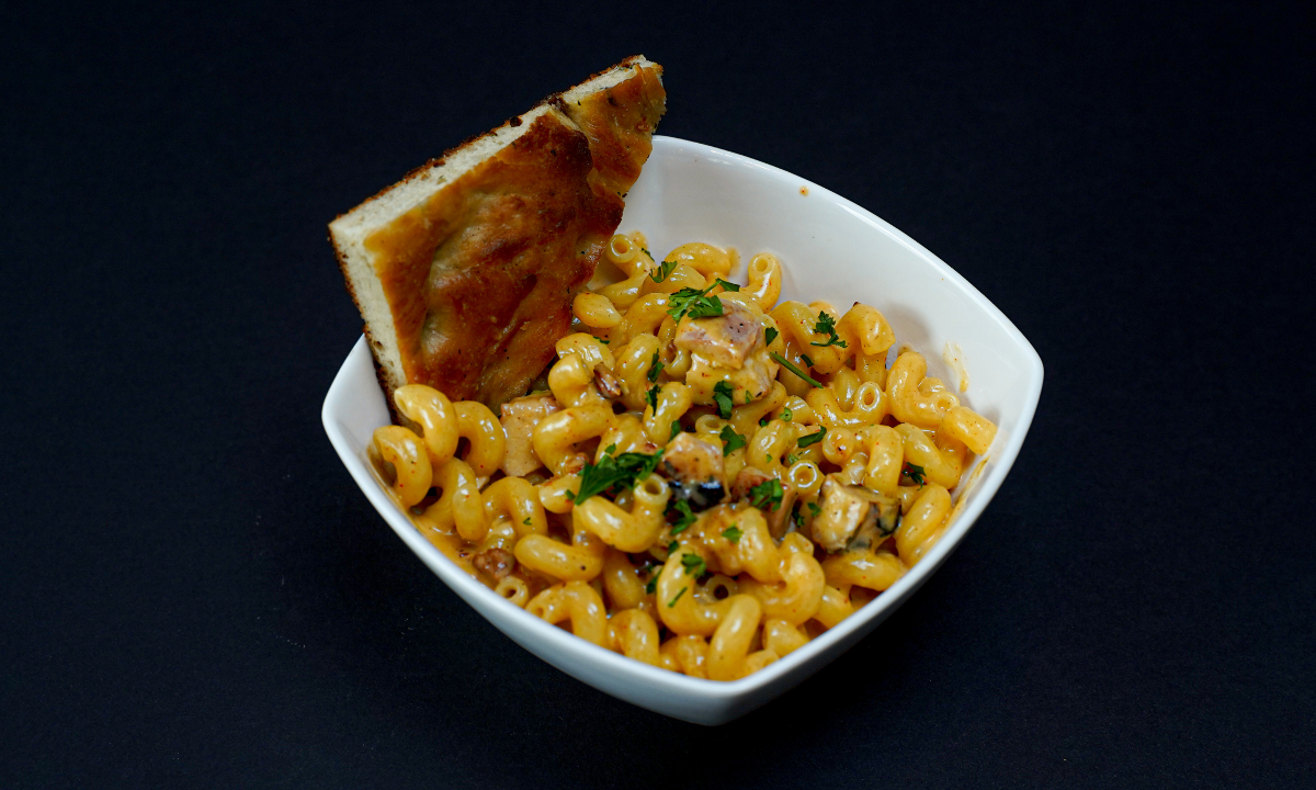 Chicken Bacon Mac and Cheese