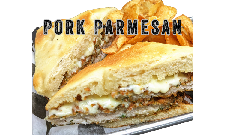 Pork Parmesan Sandwich