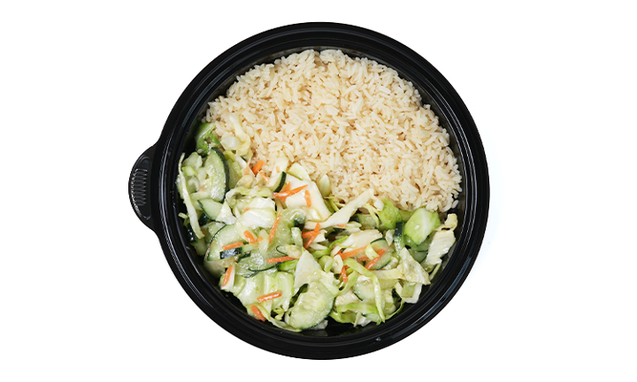 Rice & Asian Slaw - Small