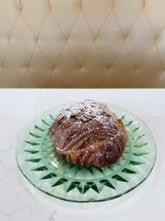 Twice Baked Chocolate Almond Croissant