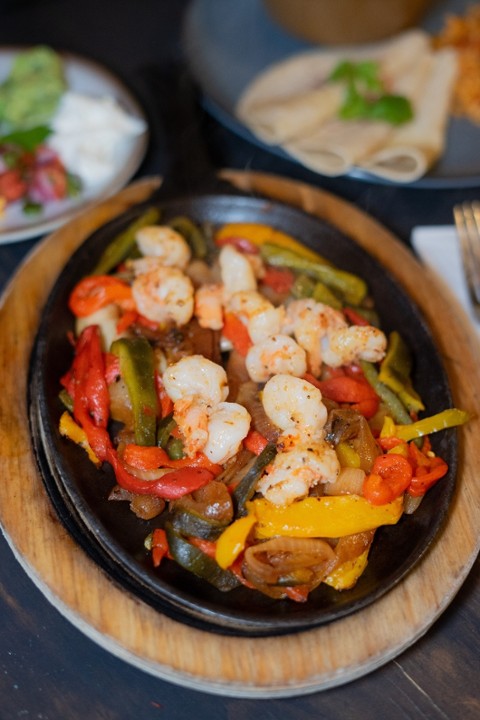 Wild Gulf Shrimp Fajitas Pequeno