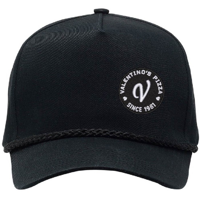 Black small logo Val’s hat