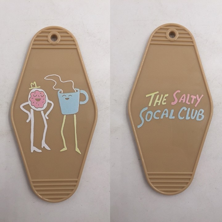 The Salty Social Club Keychain