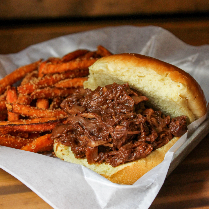 BBQ Jackfruit Sandwich