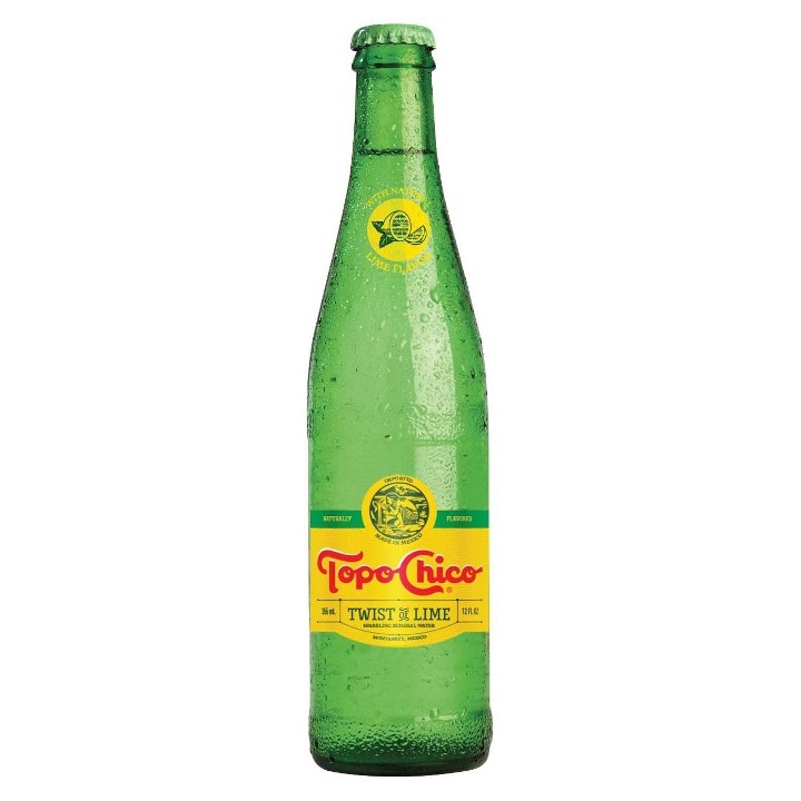 Topo Chico Sparkling Water, Lime