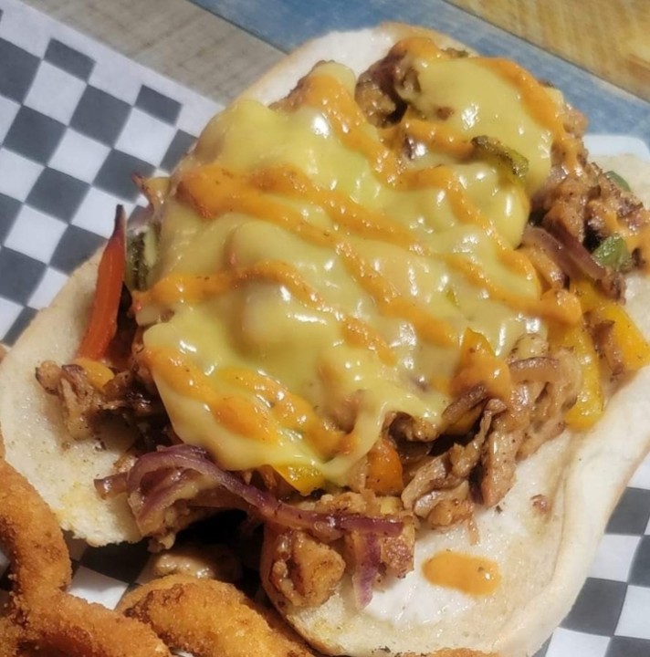 PHILLY STEAK CHEEZESTEAK SANDWICH PLATTER YUMZ STYLE