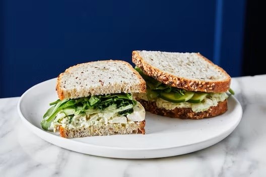 Custom Herb Chicken Salad Sandwich