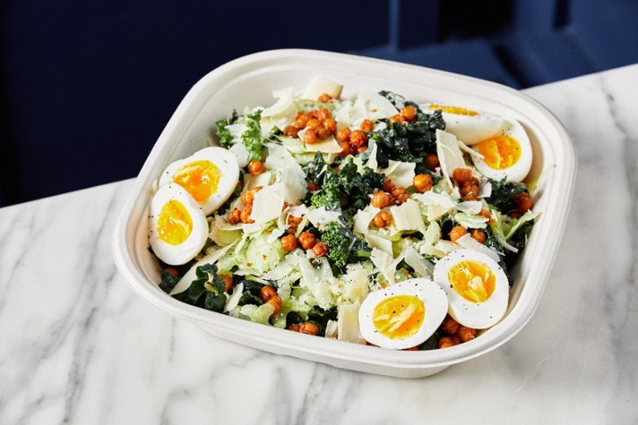 Family-Style Kale Caesar Salad