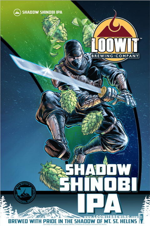 Loowit Shadow Shinobi IPA